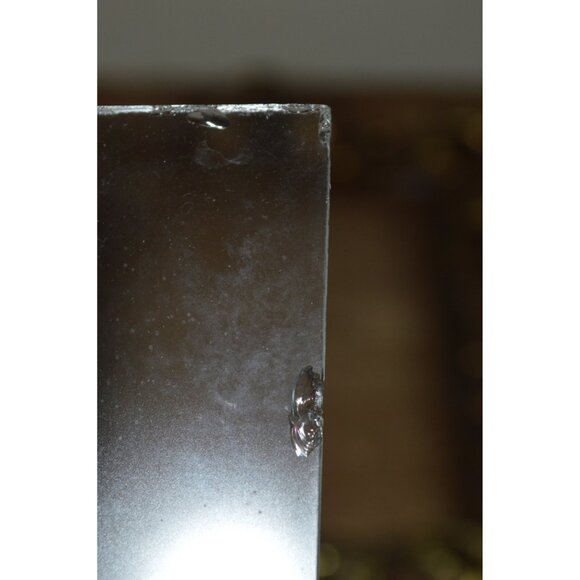 Vintage Metal Ornate Picture Frame Heavy Hollywood Regency Easel Gold Tone READ - Picture 6 of 11